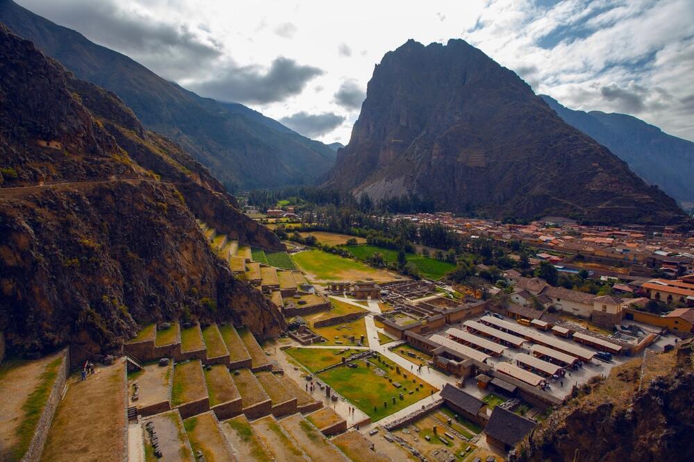 Inka Dorf Ollantaytambo