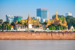 Skyline von Phnom Penh