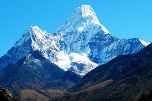 Gebirgsmassiv in Nepal