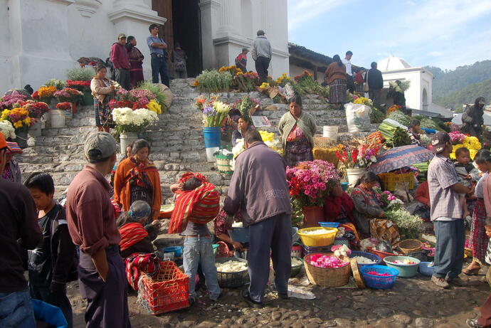 Markt in Chichicastenango 