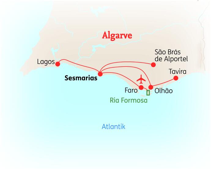 8 Tage Portugal Reise Algarve Höhepunkte 2020