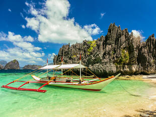 Payong-Payong Beach auf den Philippinen