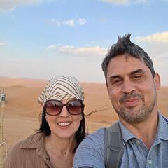 Portraitbild auf einer Oman Expi-Reise