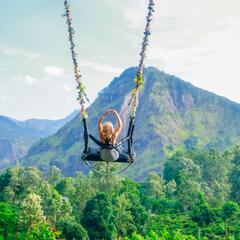 Portraitbild auf einer Sri Lanka Expi-Reise