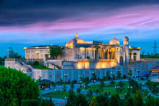 Denkmal von Islam Karimov in Samarkand