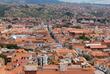 Stadt Sucre aus der Vogelperspektive