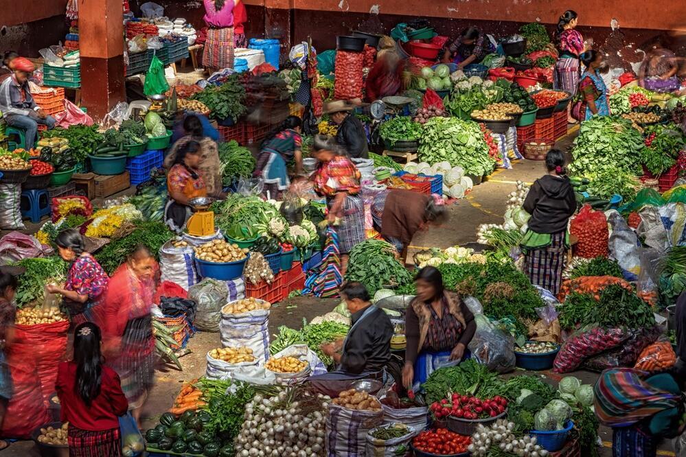 Markt in Chichicastenango