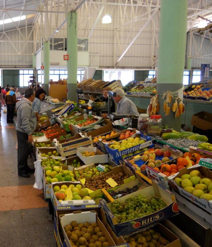 Bauernmarkt in San Mateo