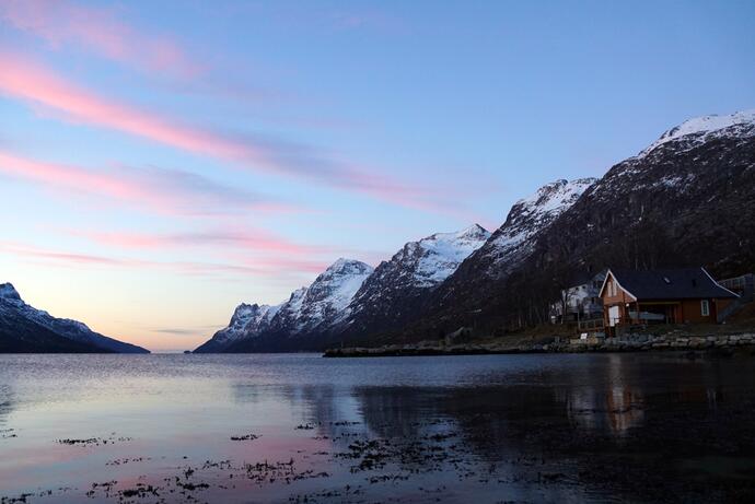 Blick am Ersfjordbotn