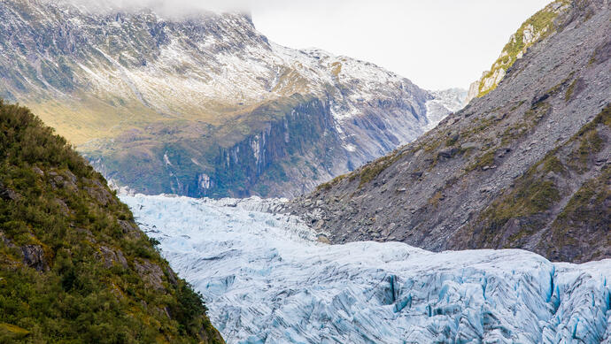 Fox Gletscher in Neuseeland 