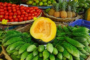 Früchte und Gemüse auf Mauritius 