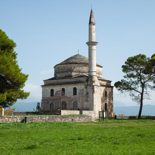 Historische, griechische Moschee in Ioaninna