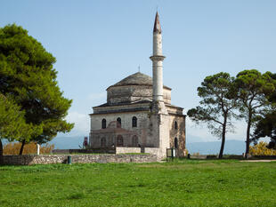 Historische, griechische Moschee in Ioaninna