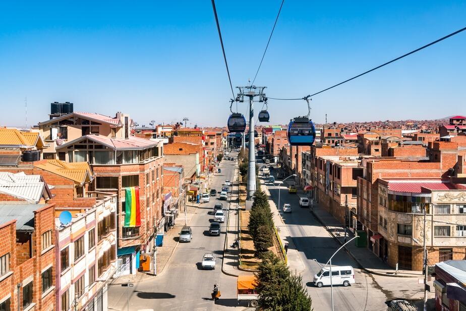 Seilbahn über El Alto