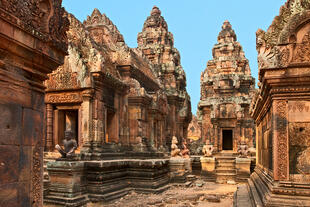 Antiker Tempel Banteay Srei