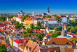 Panormablick auf Tallinn