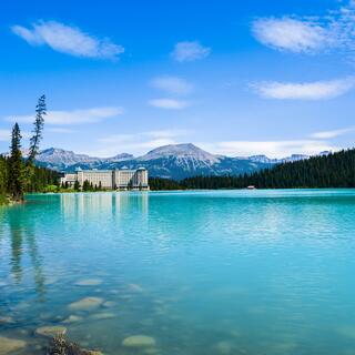 Lake Louise mit Fairmont Chateau 