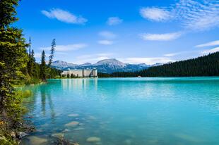 Lake Louise mit Fairmont Chateau 