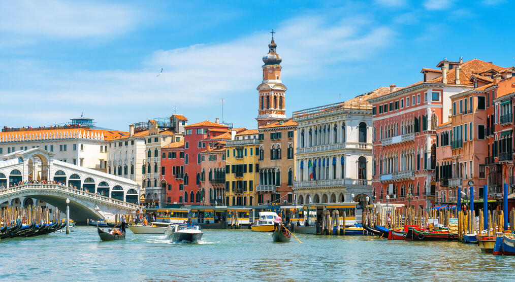 Rialtobrücke über dem Canal Grande