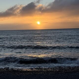 Sonnenuntergang am Meer