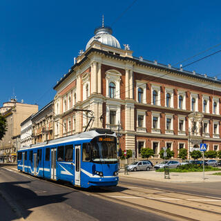 Tram in Krakau