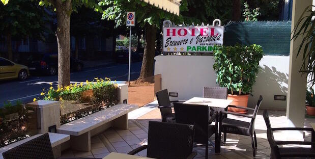 Terrasse des Hotels