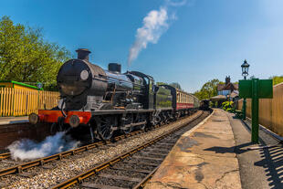 Dampflokomotive in Sussex