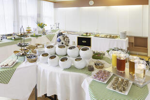 Das Frühstücksbuffet