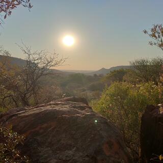 Der Waterberg bei Sonnenaufgang