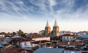 Blick über Stone Town