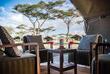 einladende Terrasse im Olaado Camp