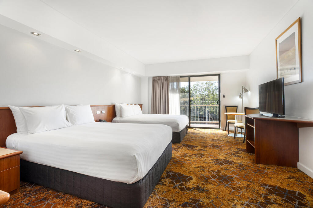 Standardzimmer im Crowne Plaza