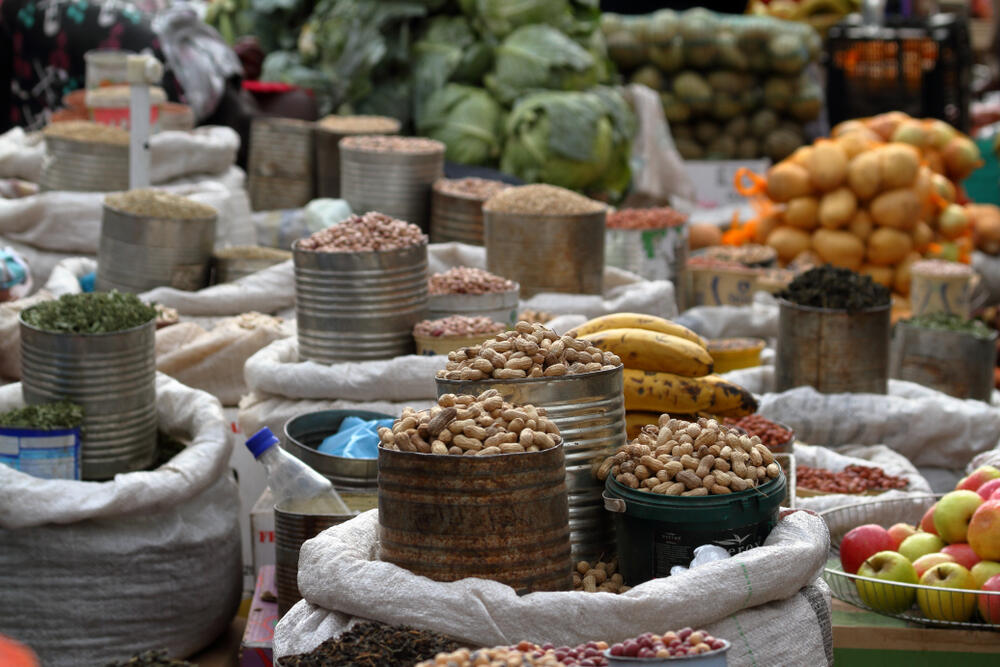 lokaler Marktstand