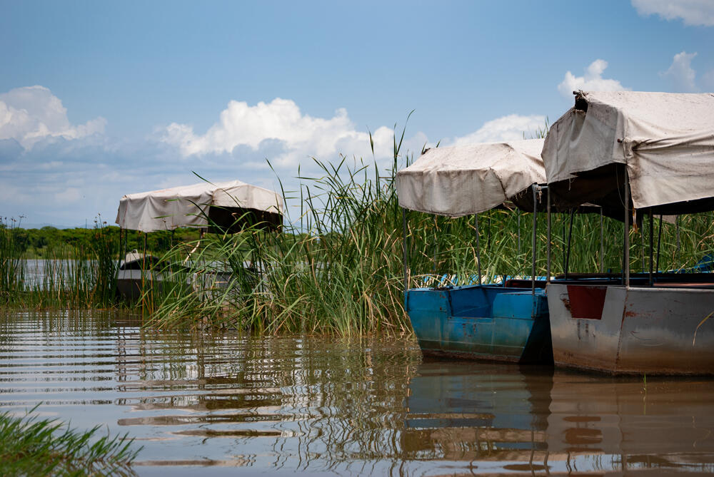 Boote im Chamo See