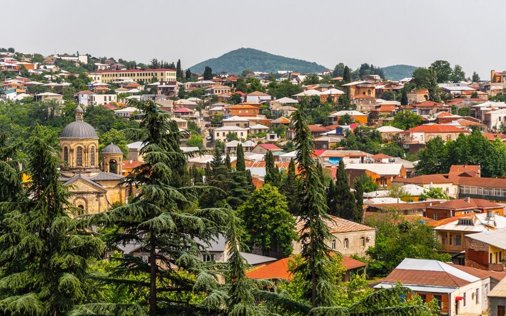 Blick auf Kutaisi