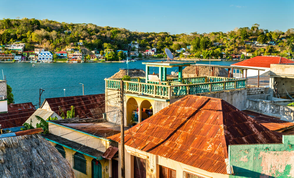 Flores in Guatemala