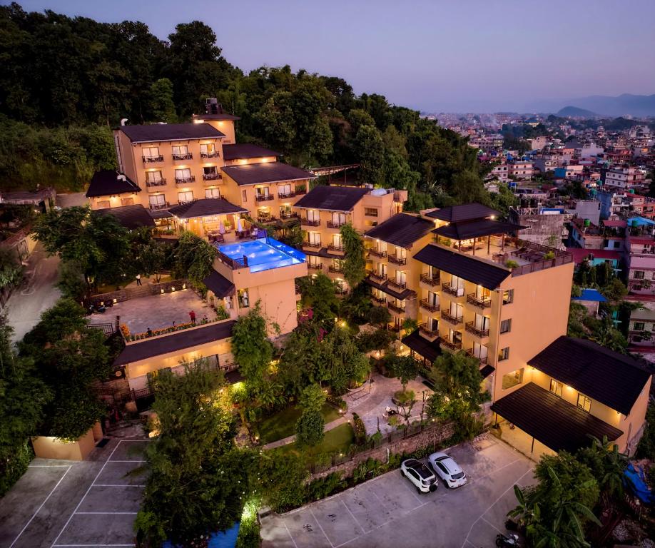 Außenaufnahme des Bar Peepal Resort