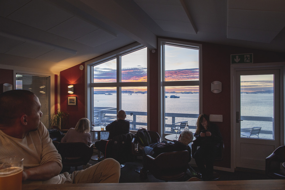 Ausblick aus der Bar